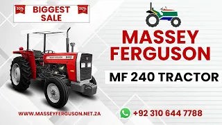 Massey Ferguson MF 240 - 50HP Tractors For Sale in South Africa.