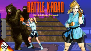 Battle K-Road (Arcade 1994) - Tyssa Willing [Playthrough/LongPlay]