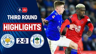 Barnes Seals Foxes Place In Fourth Round | Leicester City 2-0 Wigan Athletic | Emirates FA Cup 19/20