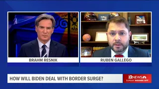 Gallego defends Biden response to border surge