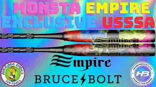 Hitting with the MONSTA EMPIRE EXCLUSIVE USSSA | Average Dudes Softball Slowpitch Bat Review