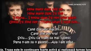 Holograf - Fara ea / Without her (Versuri - Lyrics)