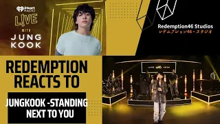 정국 (Jung Kook) 'Standing Next to You' @ iHeartRadio LIVE (Redemption Reacts)