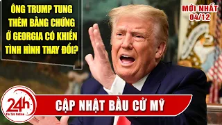 cập nhật Tình hình bầu cử mỹ mới nhất. ông Trump tung bom tấn chứng cứ gian lân, có thay đổi được k