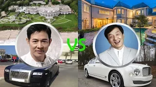 Who's richer JET LI or JACKIE CHAN houses, cars, jets, yachts