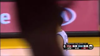 Klay Thompson ties the Game Portland vs Golden State
