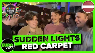 SUDDEN LIGHTS - AIJA (RED CARPET INTERVIEW) // Israel Calling 2023 // Latvia Eurovision 2023