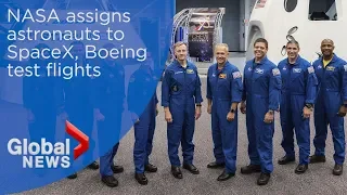 NASA announces next crews for SpaceX, Starliner missions