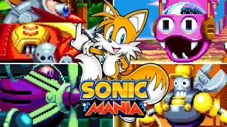 Sonic Mania: All Bosses (As Tails)