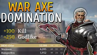 War Axe DOMINATION | Chivalry 2 Gameplay