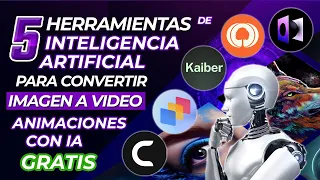 Las 5 mejores herramientas de IA de imagen a video: crea animaciones de IA GRATIS