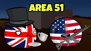 Storming Area 51 - Countryball animation