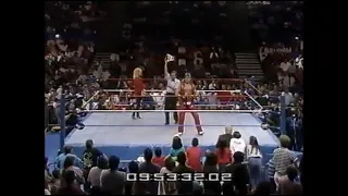Dark Match - Mr. Perfect vs Shawn Michaels for the IC Title - April 6 1993