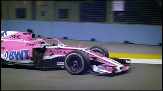 Singapore GP 2018 Ocon Vs Perez Teammate Crash Force India