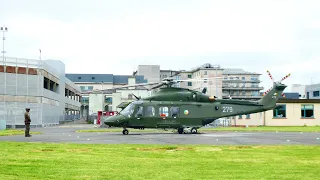 Irish Air Corps (EAS) at UH (Galway) 18/5/24 #hems #aw139 #aviation