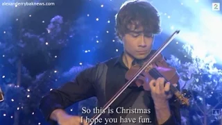 Alexander Rybak & Stille Natt Hellige Natt: "Happy Xmas (War is Over)" -  13.12.15