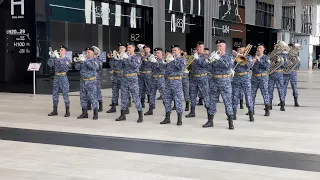 «Группа крови» в исполнении российского военного оркестра