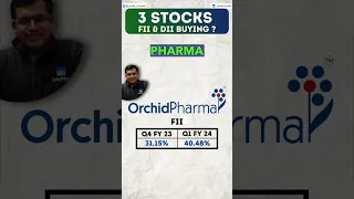 3 STOCKS.... FII + DII Buying...