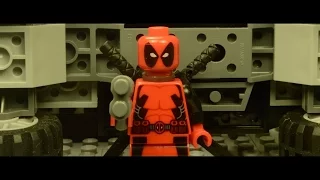 Deadpool Red Band Trailer Recreated in LEGO!