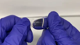 Stretchability test of graphene-based flexible supercapacitor