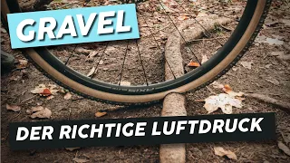 Reifendruck am Gravelbike | Gravel: richtiger Luftdruck finden | Cyclocross Fahrtechnik Tipps