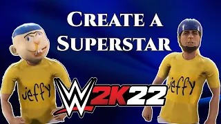 WWE 2K22 - Jeffy from SML - create a superstar