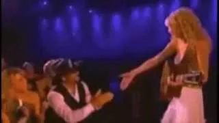 Tim McGraw (Live at the ACMS 2007) - Taylor Swift - Singing "Tim McGraw" to Tim McGraw