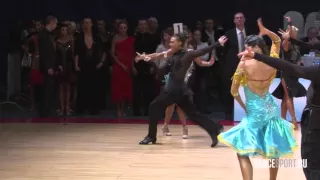 Andrey Gusev - Vera Bondareva RUS | Samba | WDSF World Open Latin | DanceForum 2016