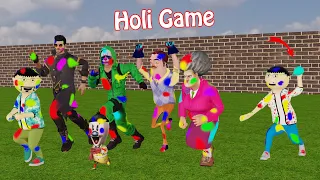 Gulli Bulli Holi Game | Playing Holi | Gulli Bulli | Make Joke Horror