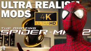 TASM 2 Suit Mod Photorealistic ReShade 4K 60FPS Spider-Man PC Gameplay -  Andrew Garfield!