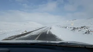 Morocco Imilchil High Atlas Mountains Snow