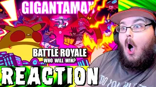 GIGANTAMAX Pokemon Battle Royale 💥 Collab With @Lockstin & Gnoggin (Loud Sound Warning) REACTION!!!