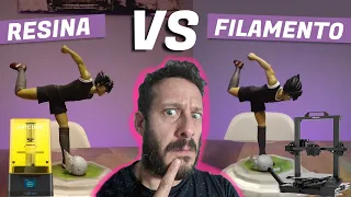 ¿CÚAL ELIJO? Imprimir TODO! con impresora 3D [La VERDAD] Resina VS Filamento