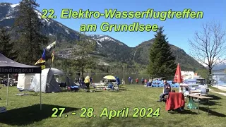 22. Modell - Wasserflugtreffen am Grundlsee