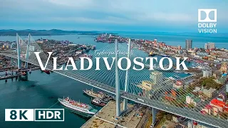 Vladivostok, Russia 🇷🇺 in 8K HDR ULTRA HD 60 FPS Dolby Vision™ Drone Video