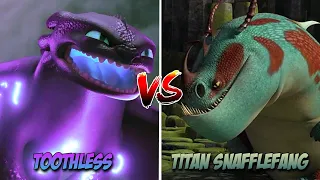 Toothless vs. Titan Snafflefang | Dragons: Rise of Berk (Brawl Arena 4)