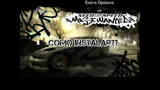 Como instalar o Extra Options no NFS Most Wanted tranquilão.