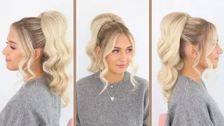 Get That Big, Voluminous Ponytail With This One Simple Trick!