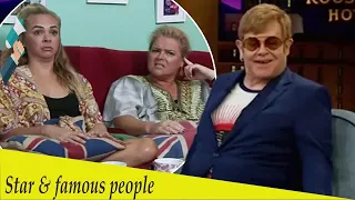 Elton John roasted on Gogglebox and accused of 'wearing a corset'