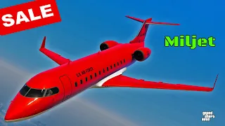 Miljet Review & Customization | SALE NOW! GTA Online |  Military Passenger Jet | Worth ?