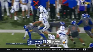 Air Force RB John Lee Eldridge BEAST MODE TD vs San Jose State