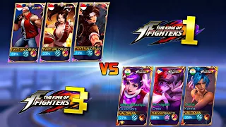 NEW KOF VS OLD KOF SKIN FIGHT | MOBILE LEGENDS X KOF 2006