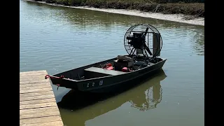 Bandit 38 Pusher Fan boat