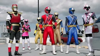 Power Ranger Super Ninja Steel |Aparece el Comisario Skyfire y lucha contra los rangers -Episodio 14