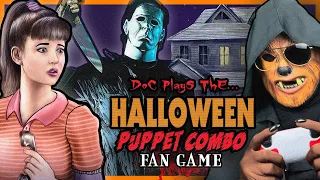 Doc Plays Puppet Combo's HALLOWEEN Fan Game | I Finally Beat The Shape