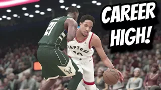 DeMar DeRozan Full Highlights vs Bucks Career High 53 Points! (01.01.2018) NBA 2K18