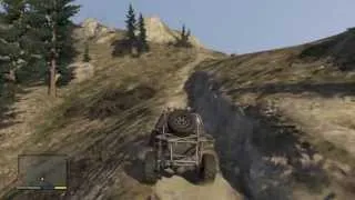 GTA V mount chiliad driving up and down