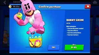 Bunny Grom AVAILABLE NOW! Brawl Stars Glitch