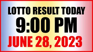 Lotto Result Today 9pm Draw June 28, 2023 Swertres Ez2 Pcso