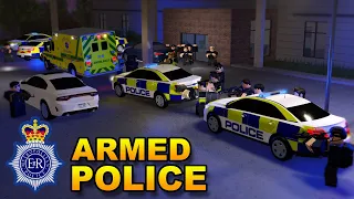 ARMED British Police ESCORT - SHOTS FIRED | Liberty County Roleplay (Roblox)